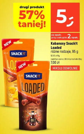Snackit Loaded kabanosy