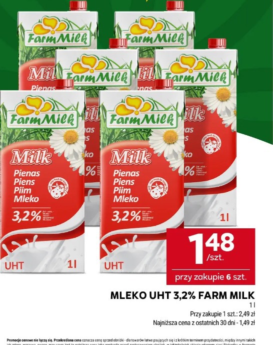 Mleko UHT 3,2% Farm Milk
