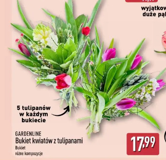 Gardenline Bukiet kwiatów z tulipanami