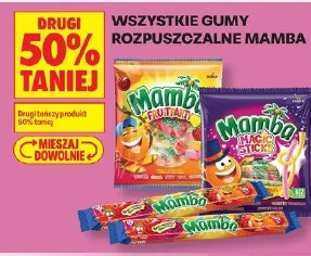 Wszystkie gumy rozpuszczalne Mamba