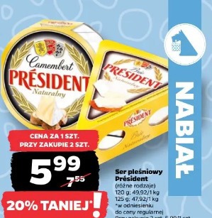 Ser pleśniowy Président