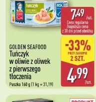 Golden Seafood Tuńczyk w oliwie z oliwek z pierwszego tłoczenia