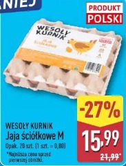 Wesoły Kurnik Jaja ściółkowe M