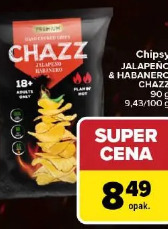 Chipsy JALAPEÑO & HABANERO CHAZZ