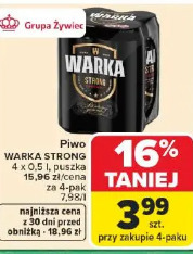 Piwo WARKA STRONG