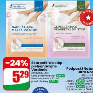 Skarpetki do stóp pielęgnacyjne Verdenic