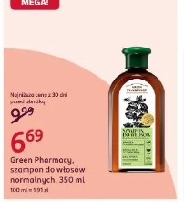 Green Pharmacy, szampon do włosów normalnych