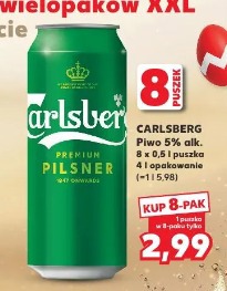 Carlsberg Premium Pilsner Piwo 5% alk.