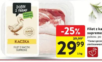 Filet z kaczki supreme
