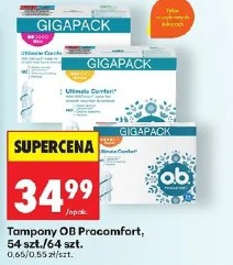 Tampony OB Procomfort, 54 szt./64 szt.