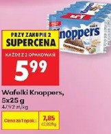 Wafelki Knoppers, 5x25 g