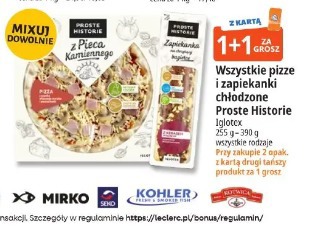 Wszystkie pizze i zapiekanki chłodzone Proste Historie Iglotex