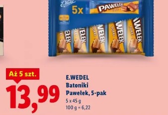 E.Wedel Batoniki Pawełek, 5-pak