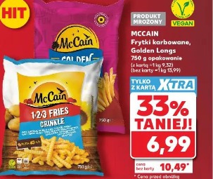 Mccain Frytki karbowane, Golden Longs