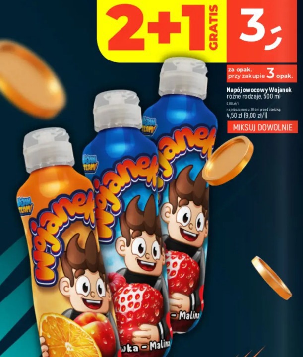 Napój owocowy Wojanek