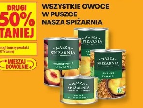 Wszystkie owoce w puszce Nasza Spiżarnia