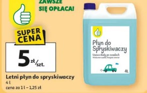 Letni płyn do spryskiwaczy