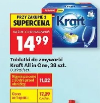 Tabletki do zmywarki Kraft All in One