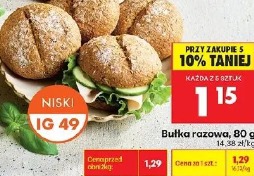 Bułka razowa