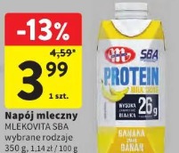 Napój mleczny Mlekovita SBA