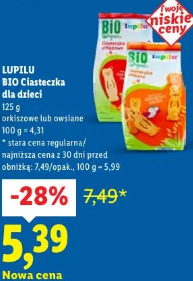 Lupilu Bio Ciasteczka dla dzieci