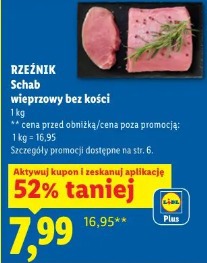 Rzeźnik Schab wieprzowy bez kości