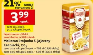 Makaron krajanka 5-jajeczny Czaniecki