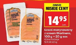 Łosoś marynowany z sosem Marinero