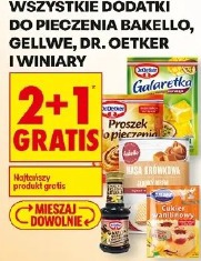 Wszystkie dodatki do pieczenia Bakello, Gellwe, Dr. Oetker i Winiary