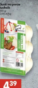 Kluski na parze Buchcik