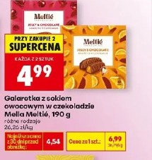 Galaretka z sokiem owocowym w czekoladzie Mella Meltie