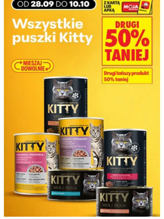 Wszystkie puszki Kitty