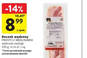 Boczek wędzony PROSTO Z WĘDLINIARNI