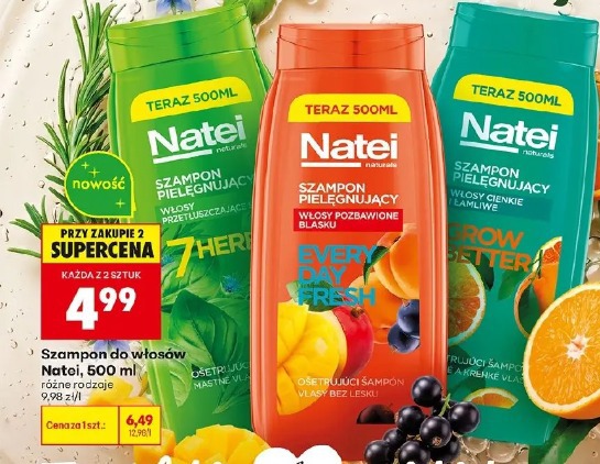 Szampon do włosów Natei
