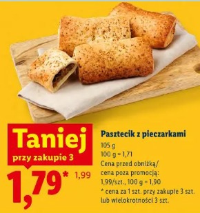 Pasztecik z pieczarkami
