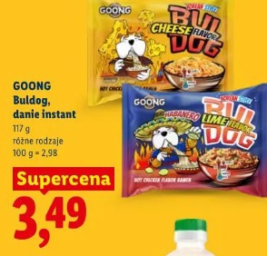 Goong Buldog, danie instant