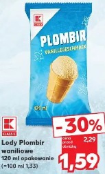 Classic lody plombir waniliowe