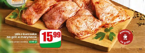 Udo z kurczaka na grill w marynacie