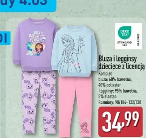 Bluza i legginsy dziecięce z licencją