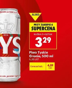Piwo Tyskie Gronie