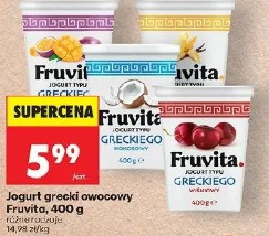 Jogurt grecki owocowy Fruvita
