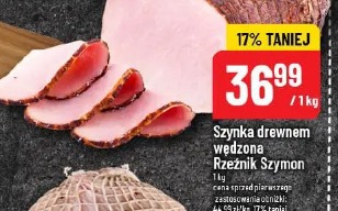Szynka drewnem wędzona Rzeźnik Szymon