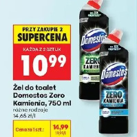 Żel do toalet Domestos Zero Kamienia, 750 ml