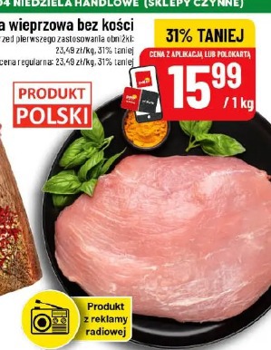 Szynka wieprzowa bez kości