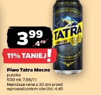 Piwo Tatra Mocne