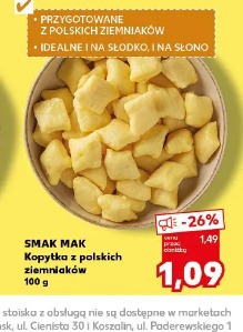 Smak Mak Kopytka z polskich ziemniaków