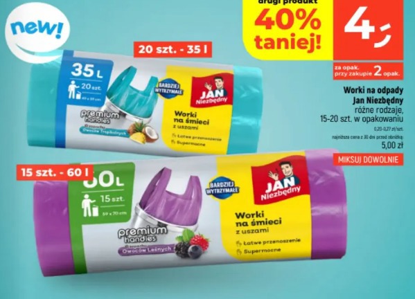 Worki na odpady Jan Niezbędny