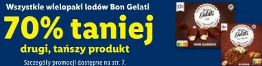Wszystkie wielopaki lodów Bon Gelati