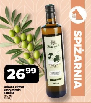 Oliwa z oliwek extra virgin Familia