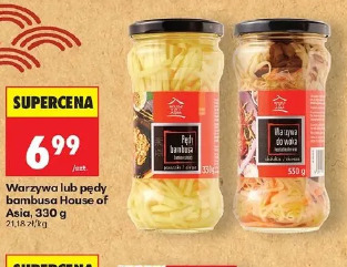 Warzywa lub pędy bambusa House of Asia